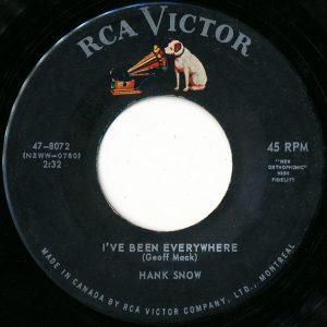 I've Been Everywhere by Hank Snow