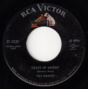 Pat Hervey - Tears Of Misery 45 (RCA Victor Canada).jpg