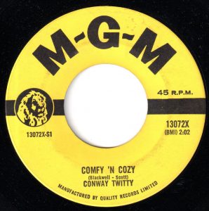 Conway Twitty - Cumfy 'N Cozy 45 (MGM Canada).jpg