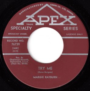 Margie Rayburn - Try Me 45 (Apex).jpg