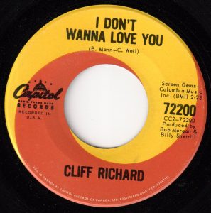 I Don't Wanna Love You by Cliff Richard