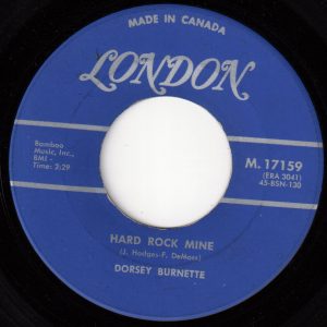 Hard Rock Mine by Dorsey Burnette