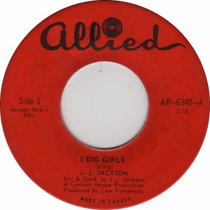 I Dig Girls by J.J. Jackson