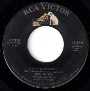 Neil Sedaka - I Must Be Dreaming 45 (RCA Victor Canada).jpg