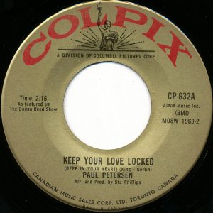 Keep Your Love Locked by Paul Petersen