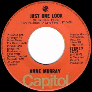 Just One Look by Anne Murray