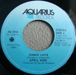 Gimmie Love by April Wine
