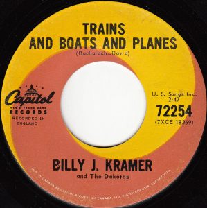 Trains And Boats And Planes by Billy J. Kramer and The Dakotas