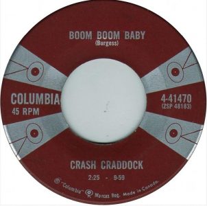 Boom Boom Baby by Crash Craddock