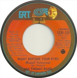 Right Before Your Eyes by Ian Thomas Band