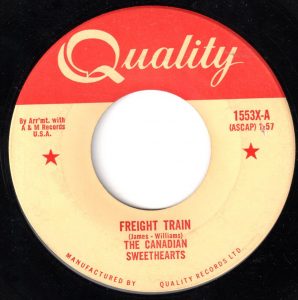 Freight Train by The Canadian Sweethearts