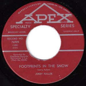 Footprints in the Snow by Jerry Fuller