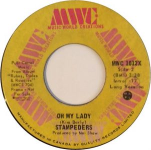 Oh My Lady by The Stampeders