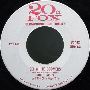 Six White Boomers by Rolf Harris