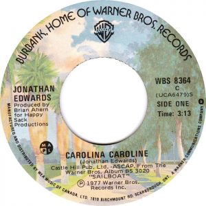 Carolina Caroline by Jonathan Edwards