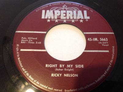 Right By My Side by Ricky Nelson