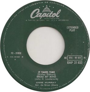 It Takes Time by Anne Murray