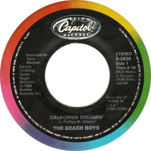 California Dreamin' by The Beach Boys