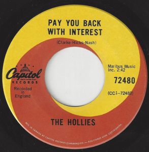 Pay You Back With Interest by The Hollies