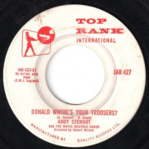 Donald Where's Your Troosers? by Andy Stewart