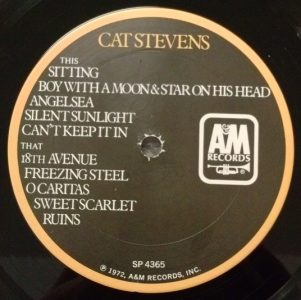Angelsea by Cat Stevens