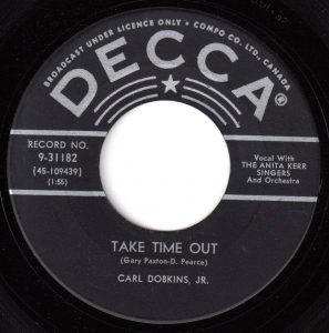 Take Time Out by Carl Dobkins Jr.