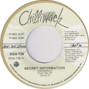Secret Information by Chilliwack
