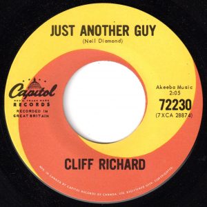 Just Another Guy/The Minute You're Gone by Cliff Richard
