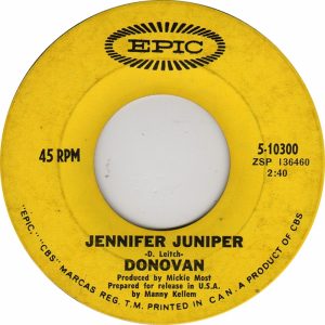 Jennifer Juniper by Donovan