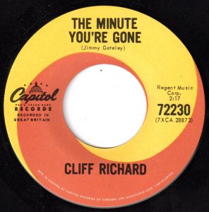 Just Another Guy/The Minute You're Gone by Cliff Richard