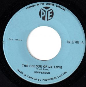 The Colour Of My Love by Jefferson