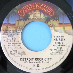 Detroit Rock City by KISS