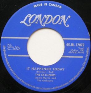 It Happened Today by The Skyliners