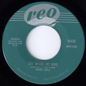 She Wears My Ring by Jimmy Bell