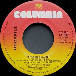 Teacher Teacher by Rockpile