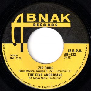 Zip Code by The Five Americans