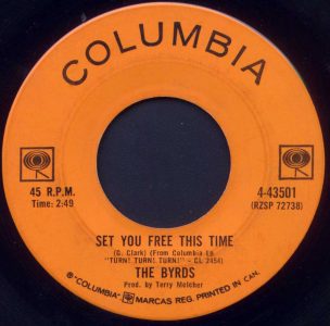 It Won't Be Wrong/Set You Free This Time by The Byrds