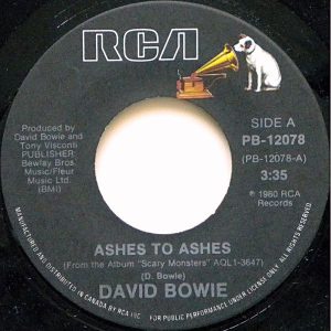 Ashes To Ashes by David Bowie