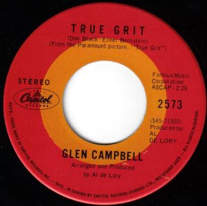 True Grit by Glen Campbell