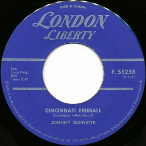 Cincinnati Fireball by Johnny Burnette