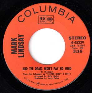 And The Grass Won't Pay No Mind by Mark Lindsay