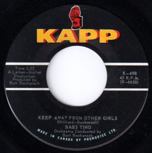 Keep Away From Other Girls by Babs Tino