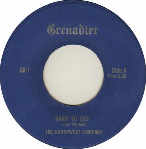 Hard To Cry ~ Northwest Company