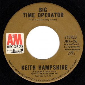 Big Time Operator by Keith Hampshire
