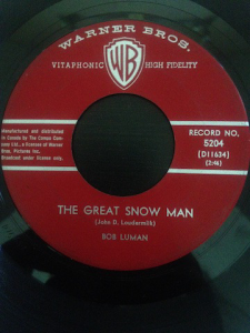 The Great Snowman by Bob Luman