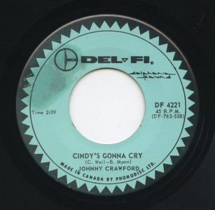 Cindy's Gonna Cry by Johnny Crawford