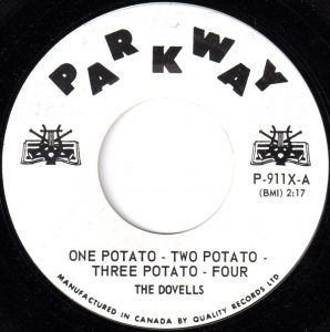 One Potato - Two Potato - Three Potato - Four by The Dovells