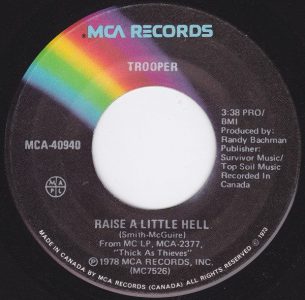 Raise A Little Hell by Trooper