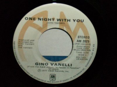 One Night With You by Gino Vanelli
