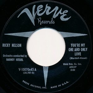 You're My One And Only Love by Ricky Nelson